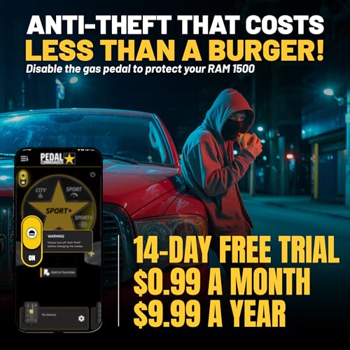 Image of PEDAL COMMANDER for Dodge Ram Truck 2005-2006 Throttle Response Controller - Not compatible w /Classic models, Plug-and-Play, Throttle Controller Performance Upgrade, Ram Truck Accessories