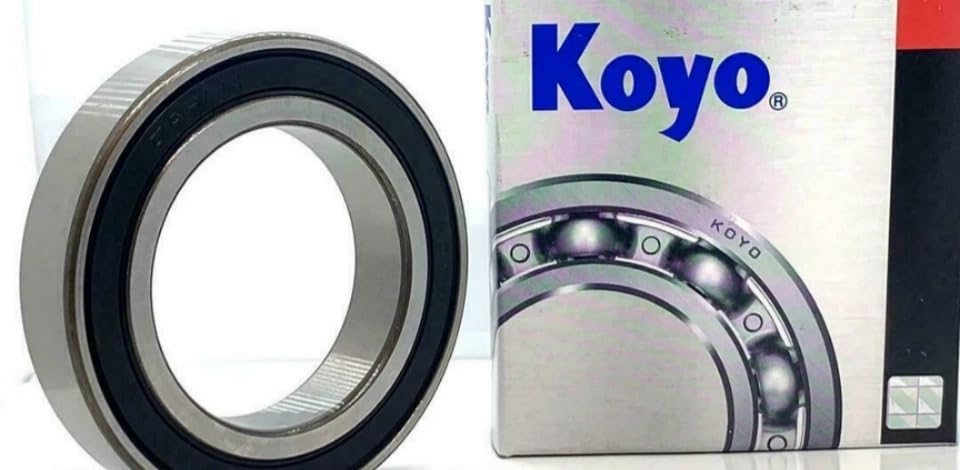 KOYO Japan 6011 2RS Deep Groove Ball Bearing, Rubber Sealed 55x90x18 mm