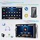 Hikity 7 Zoll Autoradio Bluetooth Doppel Din mit Bildschirm Touchscreen Autoradio 2 Din mit Mirror Link Rückfahrkamera AUX TF SWC FM + Montagerahmen