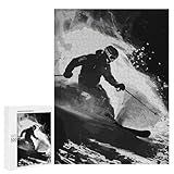 【Une pièce mémorable】 : faites plaisir et défiez votre famille et vos amis en reconstituant cet incroyable puzzle de Ski 500 PCS. Ramenez à la maison des heures de plaisir et de divertissement que tout le monde appréciera.