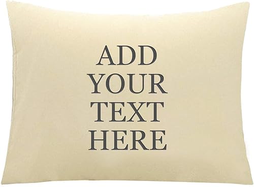 Personalized Passion Fundas de almohada de tamaño estándar (20 x 26 pulgadas), fundas de almohada estándar con cierre de sobre suaves y acogedoras