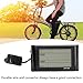 VBESTLIFE Escooter LCD Display Meter, 24V 36V 48V 60V SW900 Panel LCD Meter with 5 Pin Interface for Electric Scooter