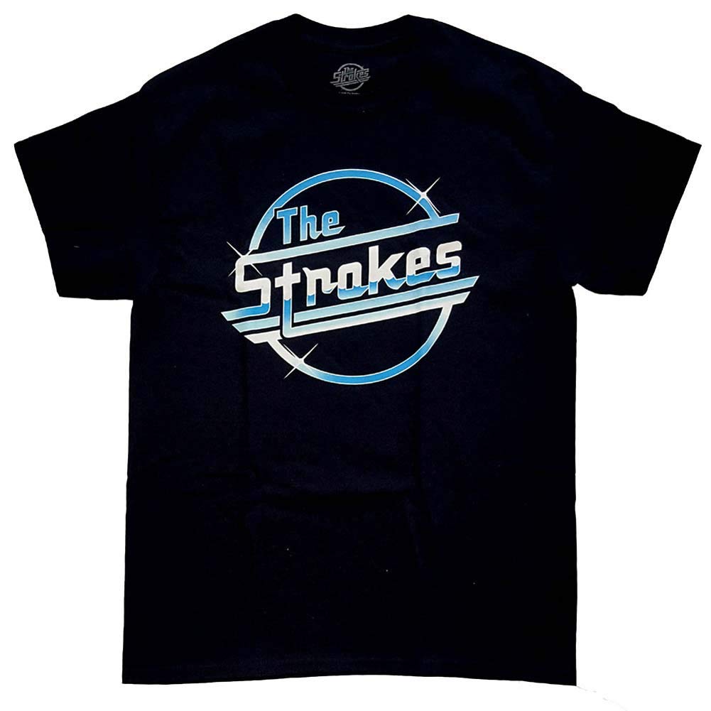 The Strokes Classic Band Logo Magna T-Shirt - Black XL