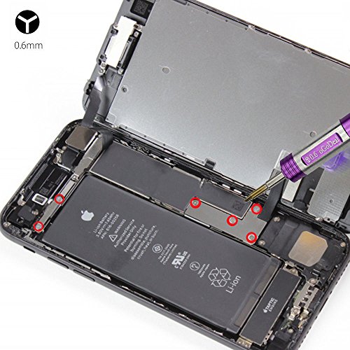 2 Pack Screwdrivers for iPhone 7 Plus Y000 0.6mm Triwing Tripoint Screwdriver Ogodeal Magnetic Y Tip Screwdriver for iPhone X 7 7 Plus 8 8 Plus Tri Wing Tip Tri Point Screwdriver