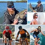 Polarized Sports Sunglasses for Men Women Unbreakable Frame Cycling Fishing Wrap Around Sunglasses UV400 Protection - Image 2