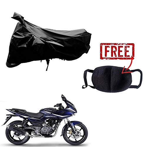 Image of Kandid Black Universal Bike Cover for Bajaj Pulsar 180F