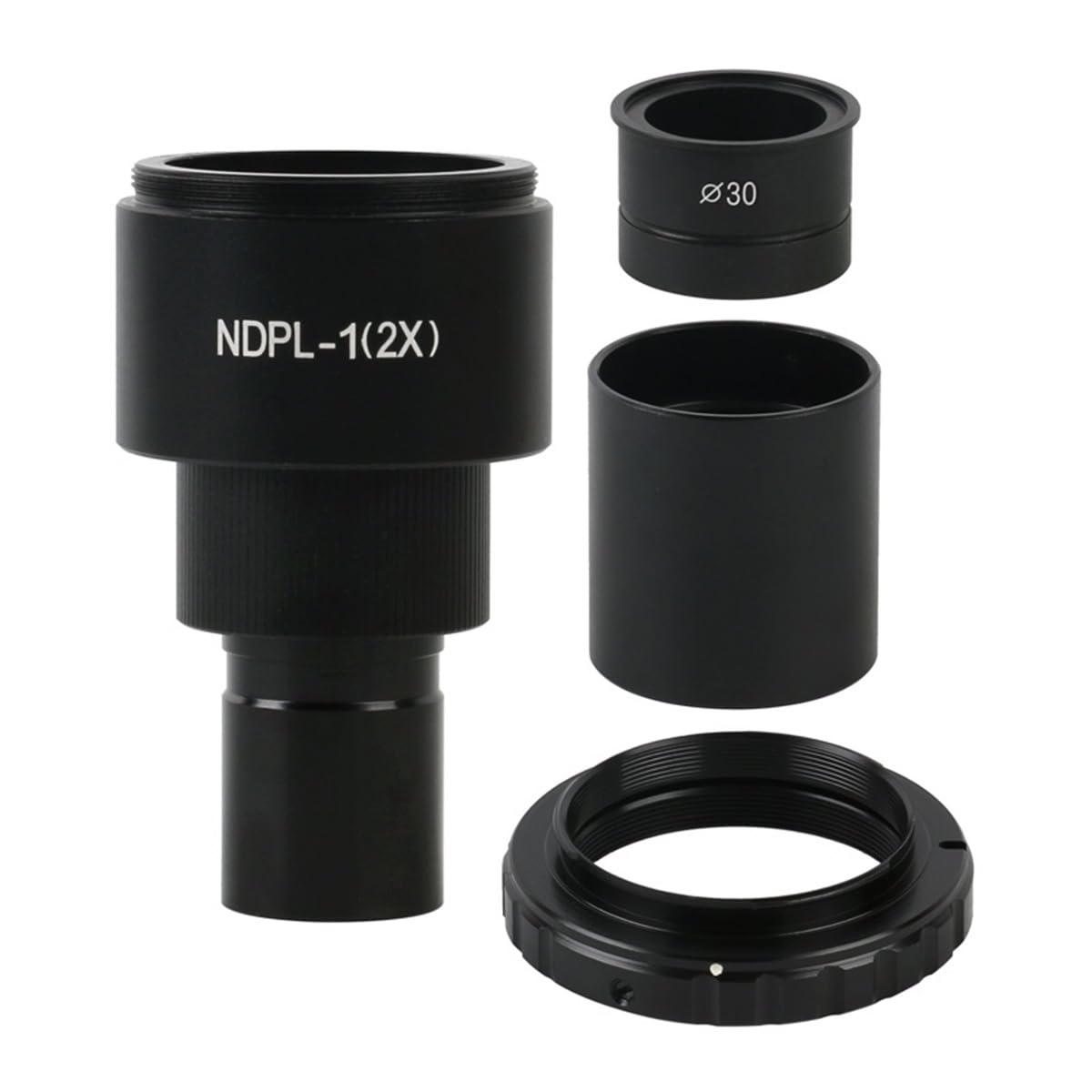 Microscope Observation 2X Camera T2 Mount Eyepiece Adapter 23.2mm 30mm Microscop Stereo Microscop