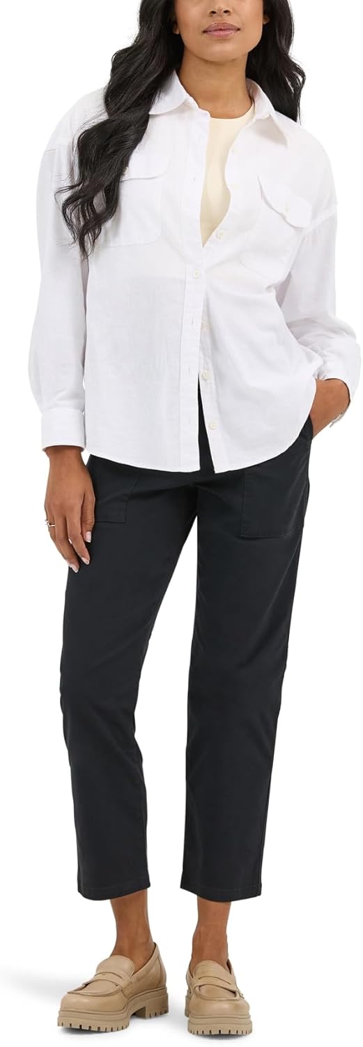 Lee Womens Legendary 26" Utility Crop Pant - Image 4