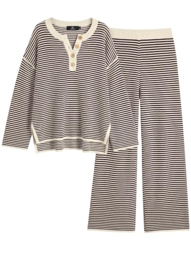 Image of LILLUSORY Women's 2 Piece Oversized Slouchy Matching Lounge Sets