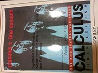 Calculus I: One Variable 0471487910 Book Cover