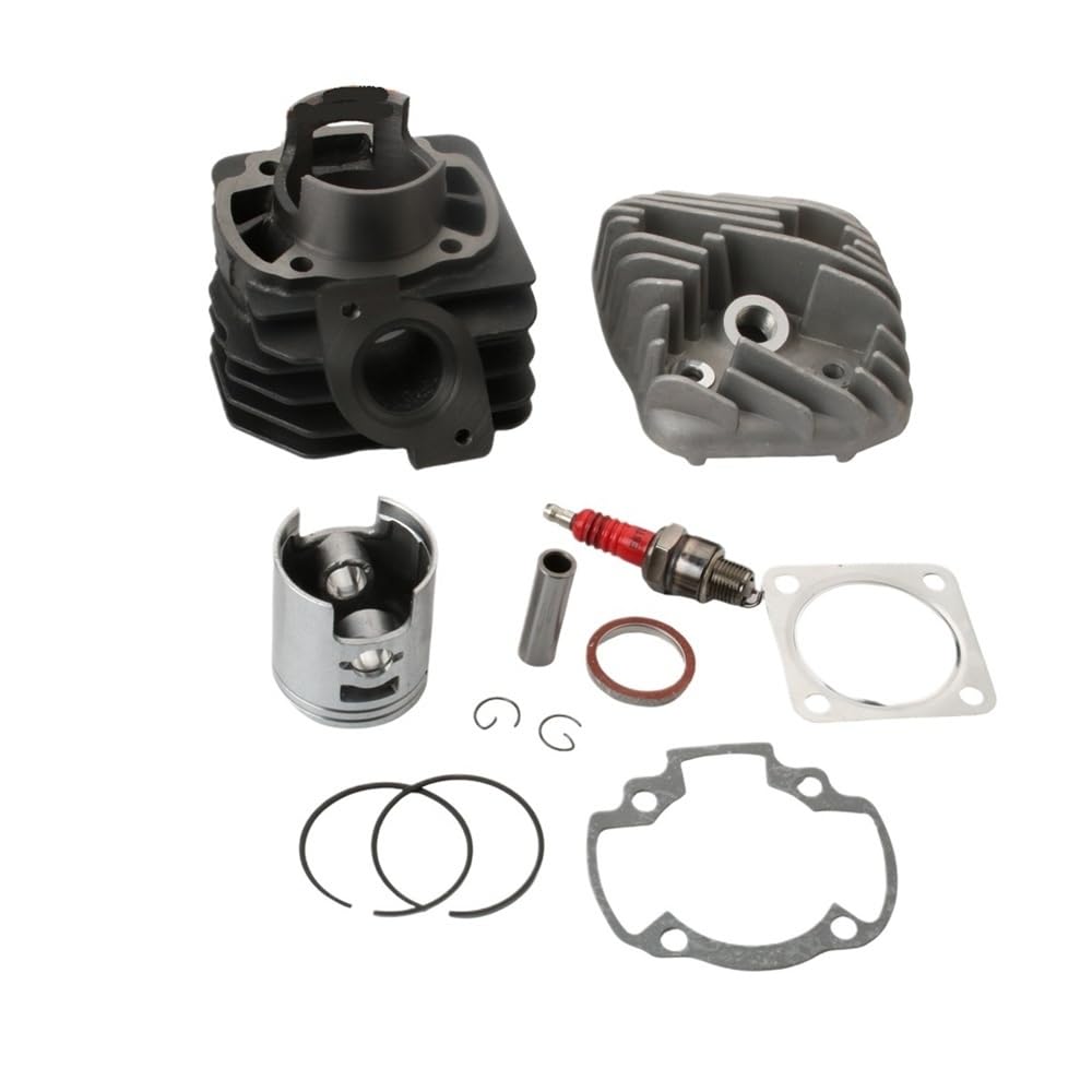 Kit cylindre 70cc pour scooter 2 temps avec culasse gros alésage