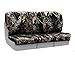 Coverking Front 40/20/40 Custom Fit Seat Cover for Select Nissan Titan Models - Neosupreme (Mossy Oak Break Up Camo Solid)