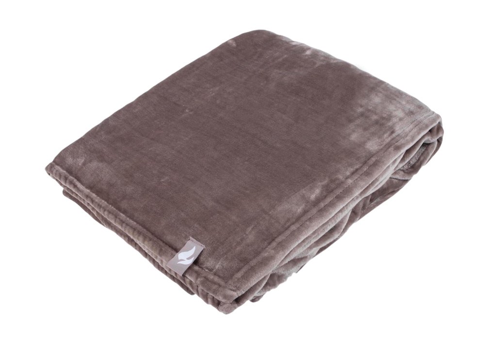 Heat Holders - Extra Soft Winter Warm 1.7 TOG Large Luxury Thermal Fleece Throw Blanket - 180 x 200 cm (One Size, Moon Rock)