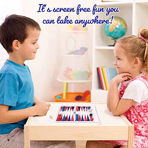 Iq Toys Travel Board Games Set Includes Chess Set, Snakes And Letters, Backgammon, Ludo, And Tic Tac Toe, 5 Mini Travel Size Games With Individual Bags, For Kids And Adults On The Go #TOP5