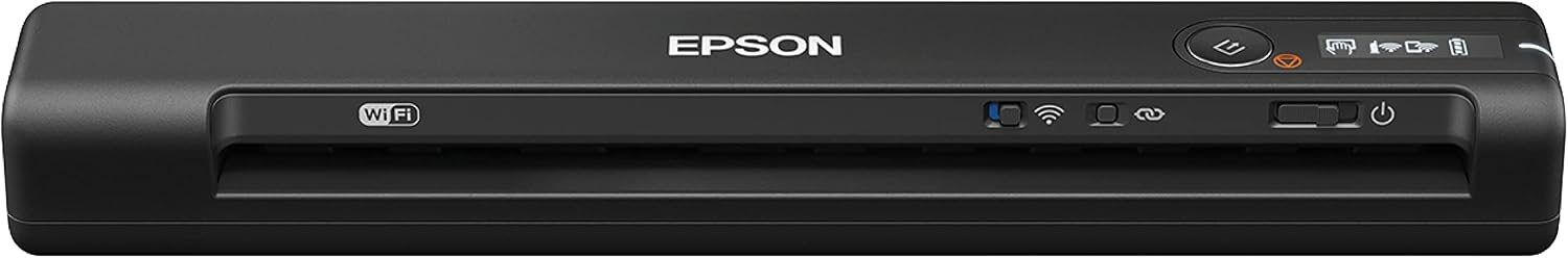 Epson Workforce ES-60W Wireless Compact Mobile Document Scanner