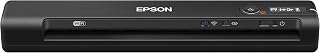 Epson WorkForce ES-60W Wireless Portable Document Scanner - Fastest Smallest Mobile Sheet-Fed Scanner for PC Mac iOS Android