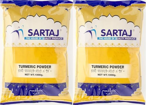 ^[bN pE_[ T^[W Turmeric Powder SARTAJ XpCX Ɩp (1kg×5܃Zbg)