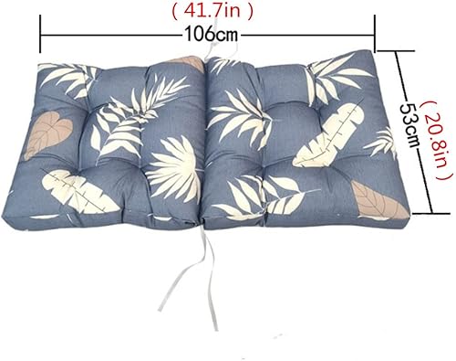 Miniatura 3 de Cojín para silla mecedora para interiores y exteriores, juego de cojines impermeables para silla de asiento y respaldo, cojín universal suave para
