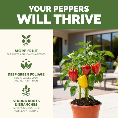 Pepper Fertilizer – Liquid Plant Food for Bigger Harvests, 8 oz Alternate view