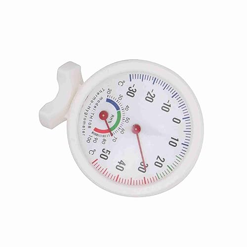 Miniatura 7 de TH108 Medidor de temperatura interior, termómetro interior y exterior medidor de humedad de temperatura -30 ~ 122.0 °F H para oficina y habitación