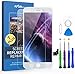 FLYLINKTECH Pantalla Táctil LCD Reemplazo para iPhone 7 Plus Blanco 5.5" Contiene Herramientas + película de Vidrio Templado - Blanco