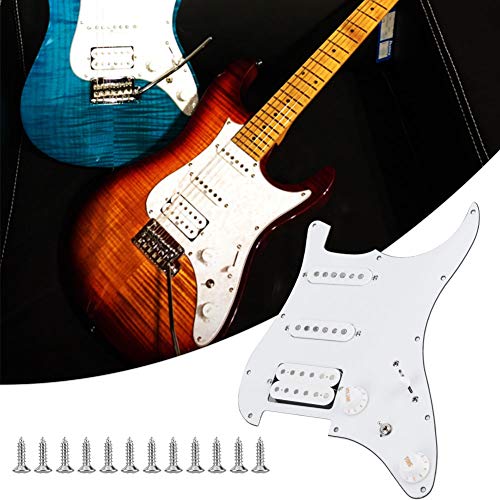 JOPESA Pickguard pré-câblé for Guitare, micros SSH durables Professionnels avec Plaque Anti-Rayures chargée for Guitare… - Les Beatles, Paul McCartney, John Lennon, RIngo Starr, George Harrison JOPESA Pickguard pré-câblé for Guitare, micros SSH durables Professionnels avec Plaque Anti-Rayures chargée for Guitare… – Image 5
