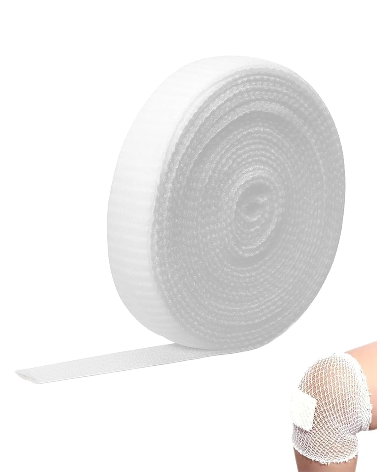1 Pieza Vendaje tubular elástico, vendaje de red, venda elastica adhesiva, vendaje de manguera de malla transpirable, para la retención del vendaje de heridas