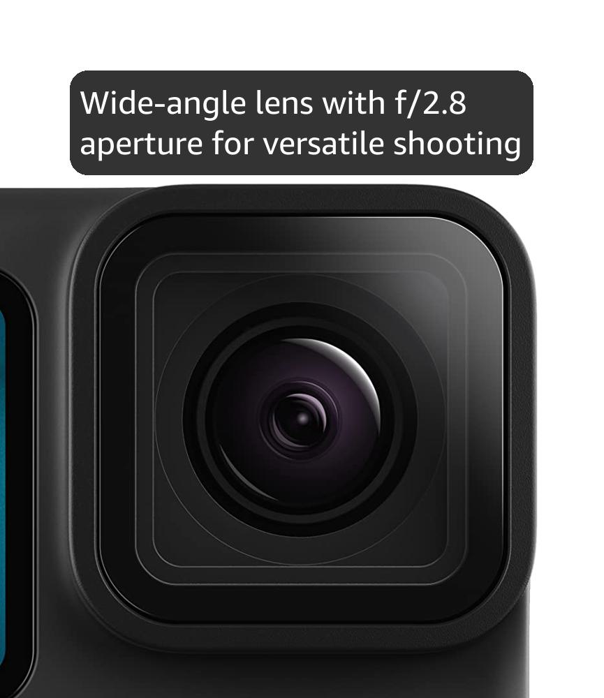 GoPro HERO11 Black - Waterproof Action Camera with 5.3K60 Ultra HD Video, 27MP Photos, 1/1.9" Image Sensor, Live Streaming, Webcam, Stabilization