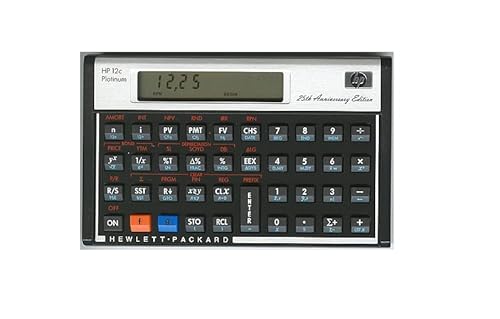Preisvergleich Produktbild HP 12C Platinum Taschenrechner