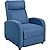Rankok Recliner Chair Ergonomic Adjustable Single Sofa with Thicker Seat Cushion Modern Home Theater Seating for Living Room by 