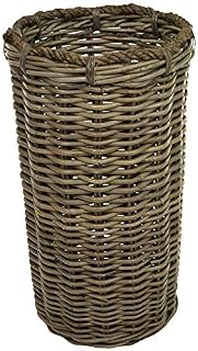 east2eden Kubu Rattan Umbrella Walking Stick Storage Holder Basket
