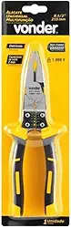 Vonder, Alicate Universal 8.1/2', Cromo Vanádio, Multifunção, Para Eletricista, Com Isolação Até 1.000 V.