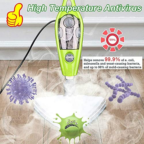 Steam Mop, Detachable Handheld Steam Cleaner, Carpet Hardwood Floor