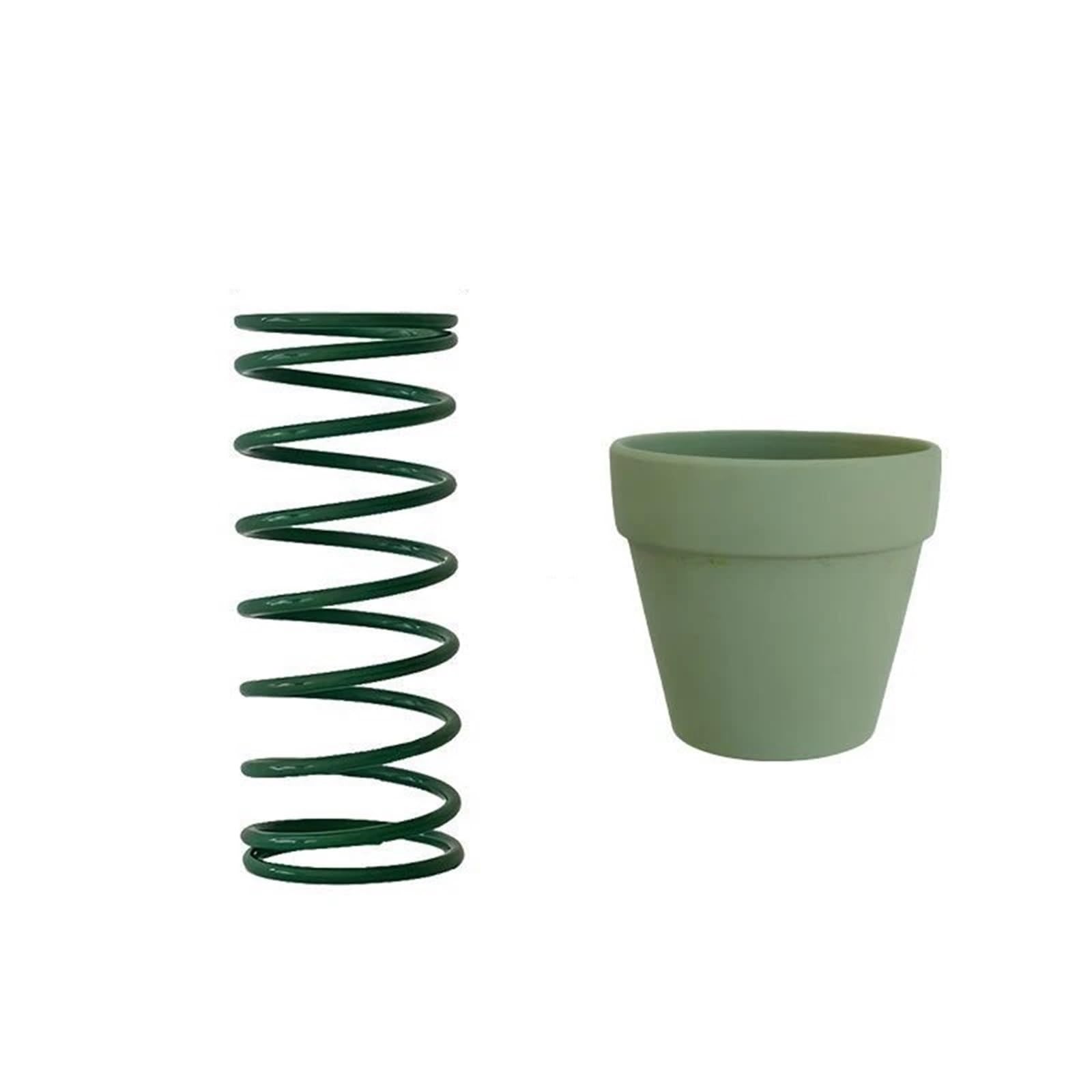 GHHZML Plant Riser Floor Flower Stand Balcony Terrace Pot Rack Indoor Living Room Plant Shelves Outdoor Garden Plants Support Removable(Green 30cm)