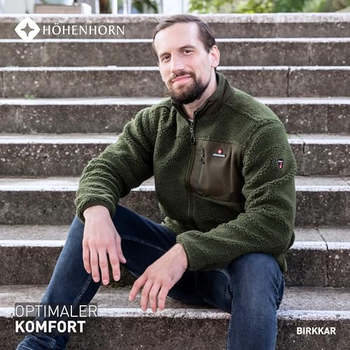 Höhenhorn Birkkar Herren Fleece Jacke Grün Gr. XL