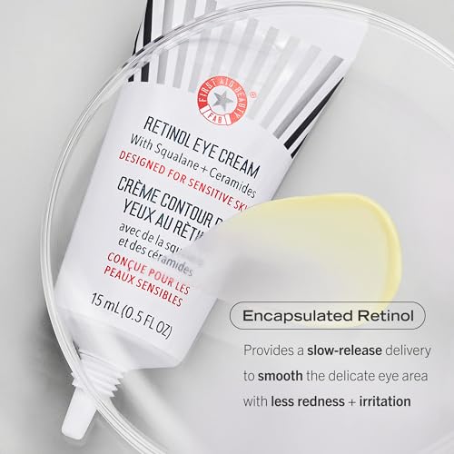 First Aid Beauty 0.3% Retinol Complex Serum with Peptides & Retinol Eye Cream with Squalane + Ceramides – Improve the Look of Lines & Wrinkles with Less Irritation Than Traditional Retinol - Image 8