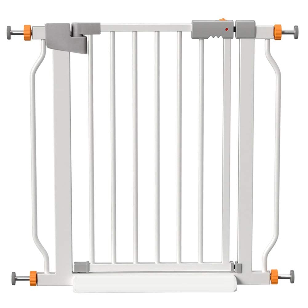 LYGXWJFC Barrera De Seguridad para Bebés, Puerta De Seguridad De Metal Extensible, Puerta para Mascotas A Presión, Puerta para Parque Infantil, Puerta De Escalera para Puerta, 76 Cm De Altura (Color:
