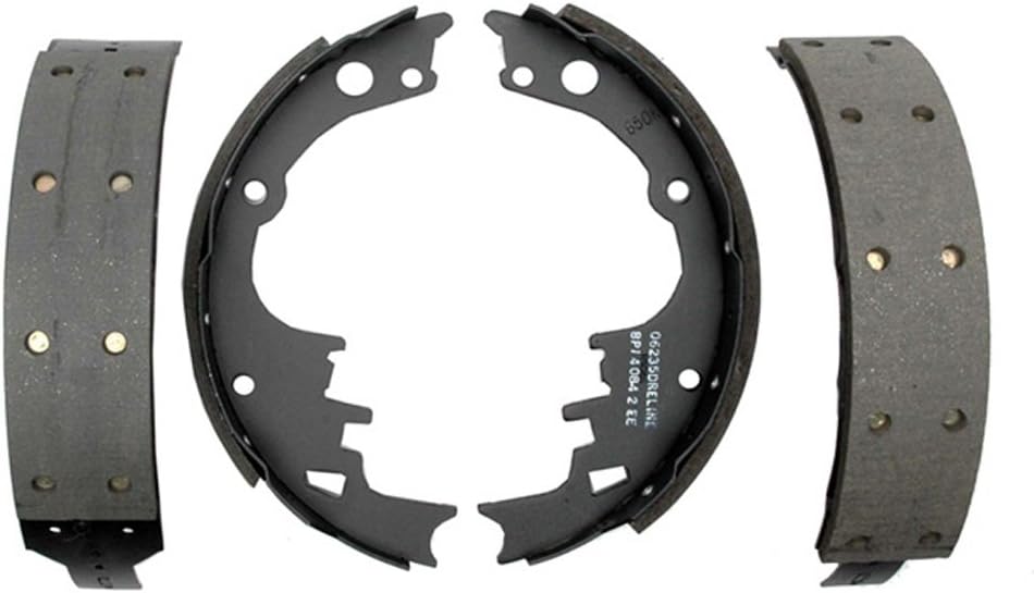 Raybestos Element3 Replacement Rear Drum Brake Shoes Set - For Select Year Buick, Chevrolet, GMC, Oldsmobile and Pontiac Models (242PG)