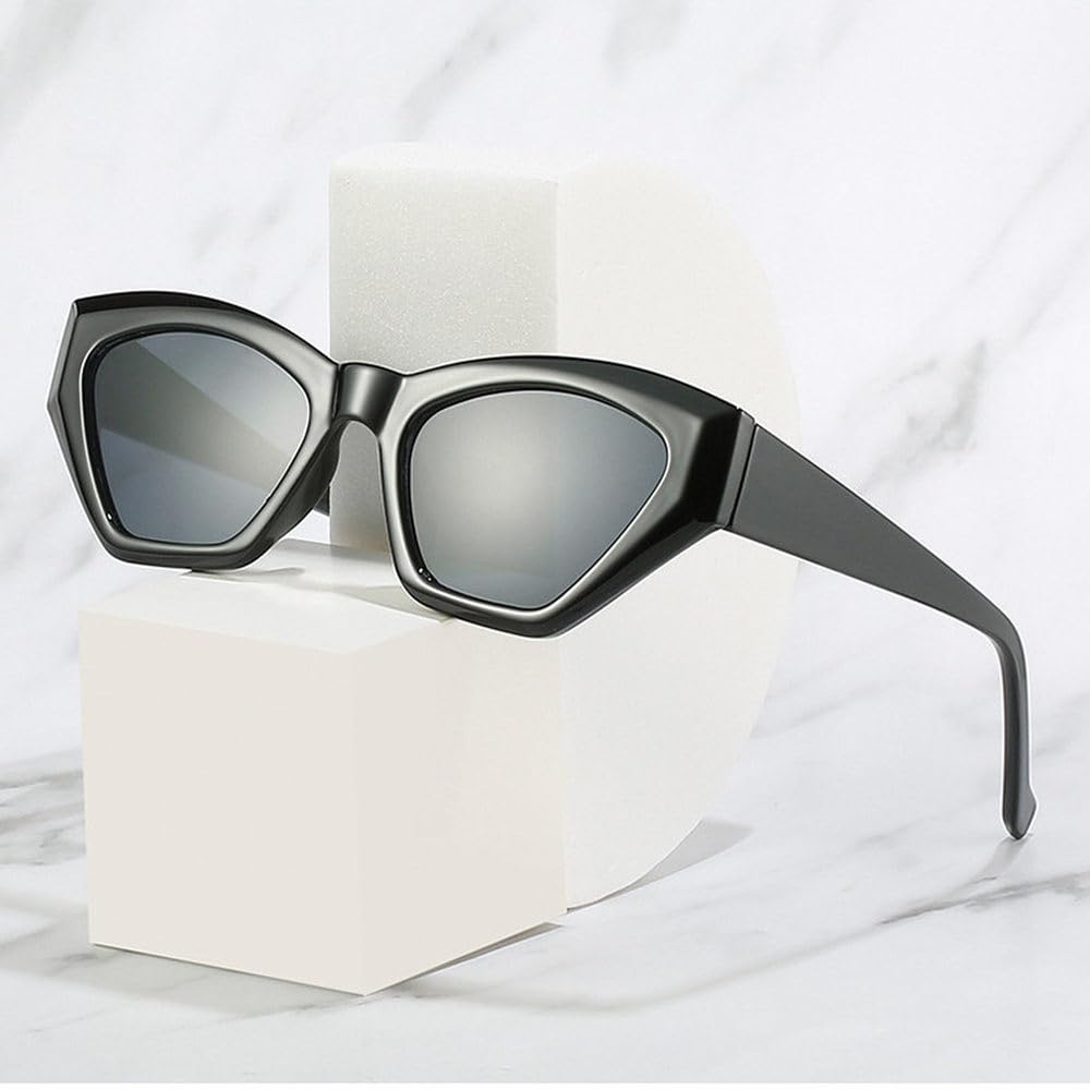 Occhiali da sole quadrati da uomo alla moda, con sfumature sfumate, UV400, stile retrò, con rivetti, occhiali da sole verdi di lusso da donna, per shopping, viaggi, spiaggia, feste, ciclismo