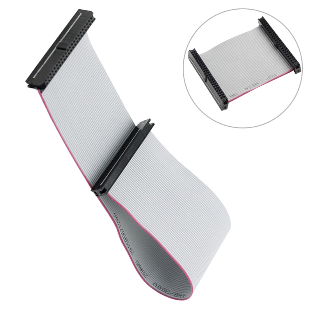 Cavo a nastro da 44 pin femmina a femmina, cavo nastro con connettore da 44 pin IDC adatto per disco rigido da 2, 5 pollici IDE 5 cm 1 pezzo, F/F Idc Ribon Cabele