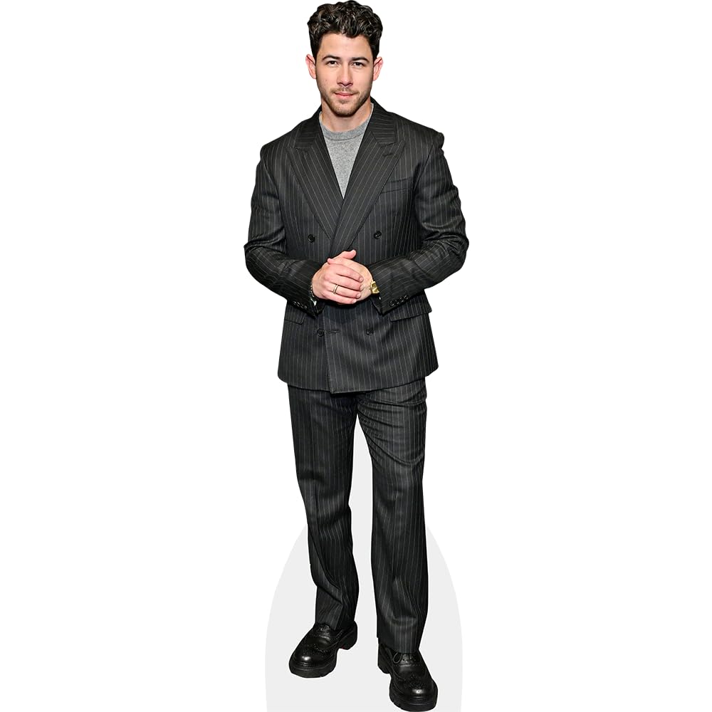 Nick Jonas (Black Suit) Mini Size Cutout