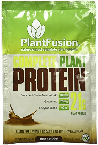 Plantfusion Complete Plant Based Protein Powder, Chocolate, Single Serving Packet, Single Sample, Gluten Free, Vegan, Non-Gmo, Packaging May Vary, 1.06 Ounce #TOP19