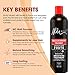 Alda Chocolate Brazilian Keratine Treatment Permanent Straightening Blowout System (16 fl oz)