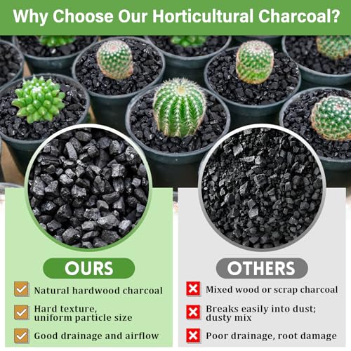 Image of Legigo 2 QT Horticultural Charcoal- Natural Biochar Soil Amendment