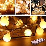 【Breite Anwendung】：Lichterketten sind großartige Dekorationen für Indoor, Outdoor, Garten, Wohnzimmer, Esszimmer, Schlafzimmer, Hochzeit, Familie, Weg, Rasen, Weihnachten, Weihnachtsbaum, Halloween. Leistung um 3 * AA Batterien. (Batterien nicht enthalten)