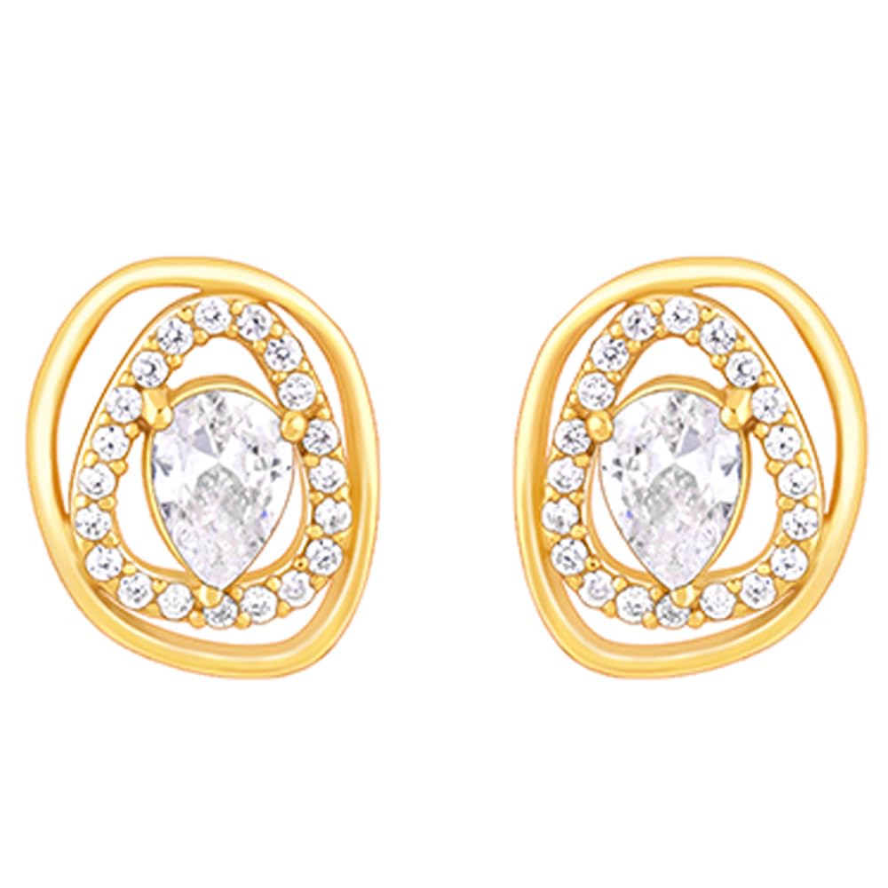 925 Silver Golden Glittering Earrings| Drops to Gift Women & Girls | With Certificate of Authenticity and 925 Stamp | 6 Months Warranty*-image-27