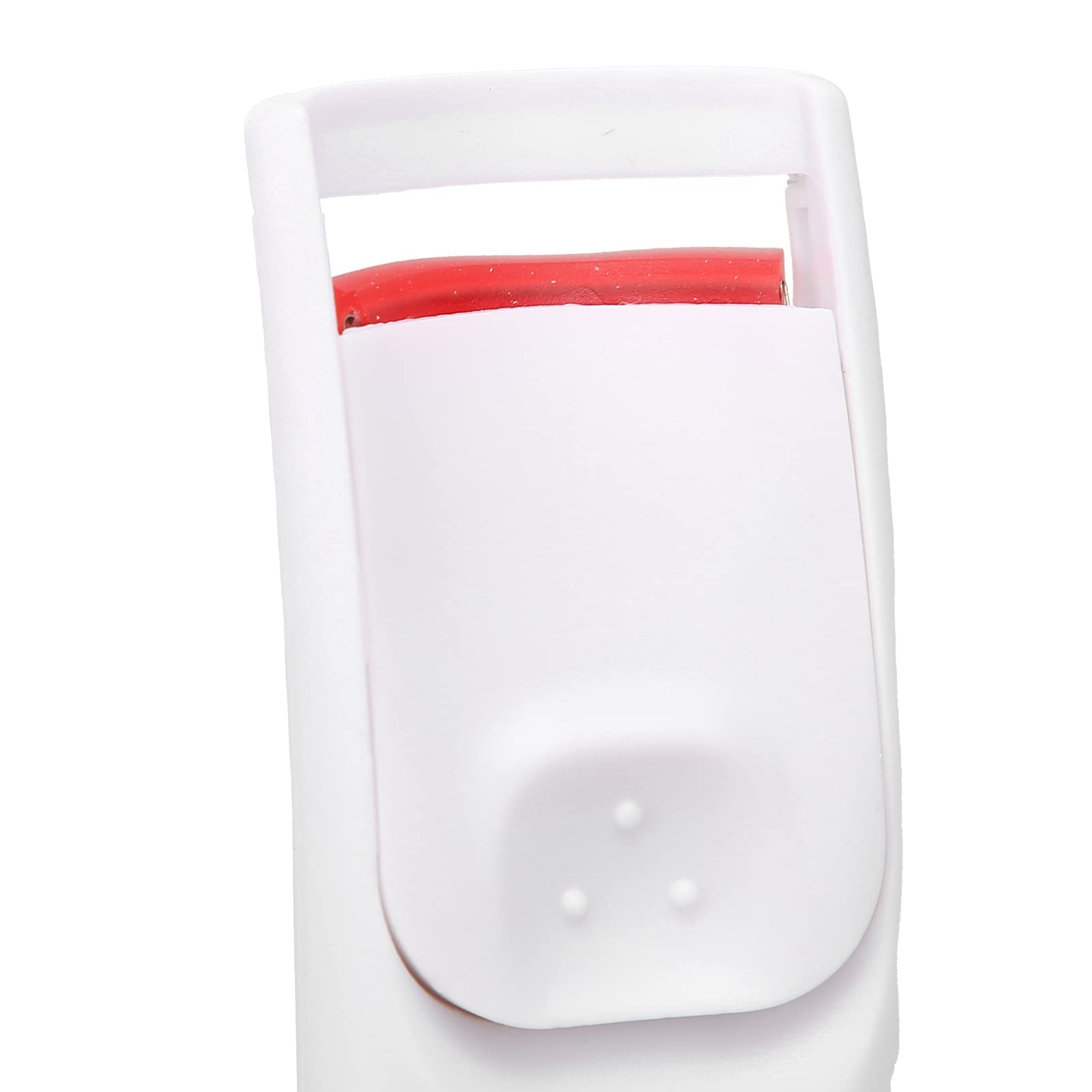 Heated Eyelash Curler, Handheld Electric Intelligent Temperature Control Lasting Styling Eyelash Curler, Eyelashes Curl Tool for Women Girls (Rosy) (White)