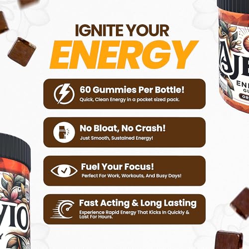 Ajevio Mushroom Focus & Energy Gummies
