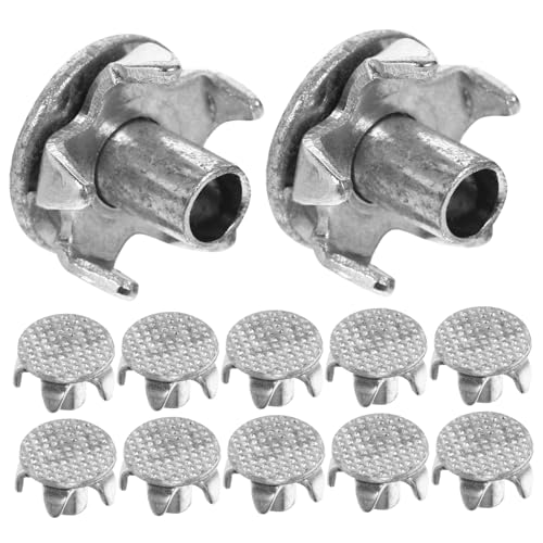 COLLBATH 15-Piece Anti-Slip Spikes for Ice and Snow Ice Shoe Grips Snow Spikes for Shoes Grippers Clips for