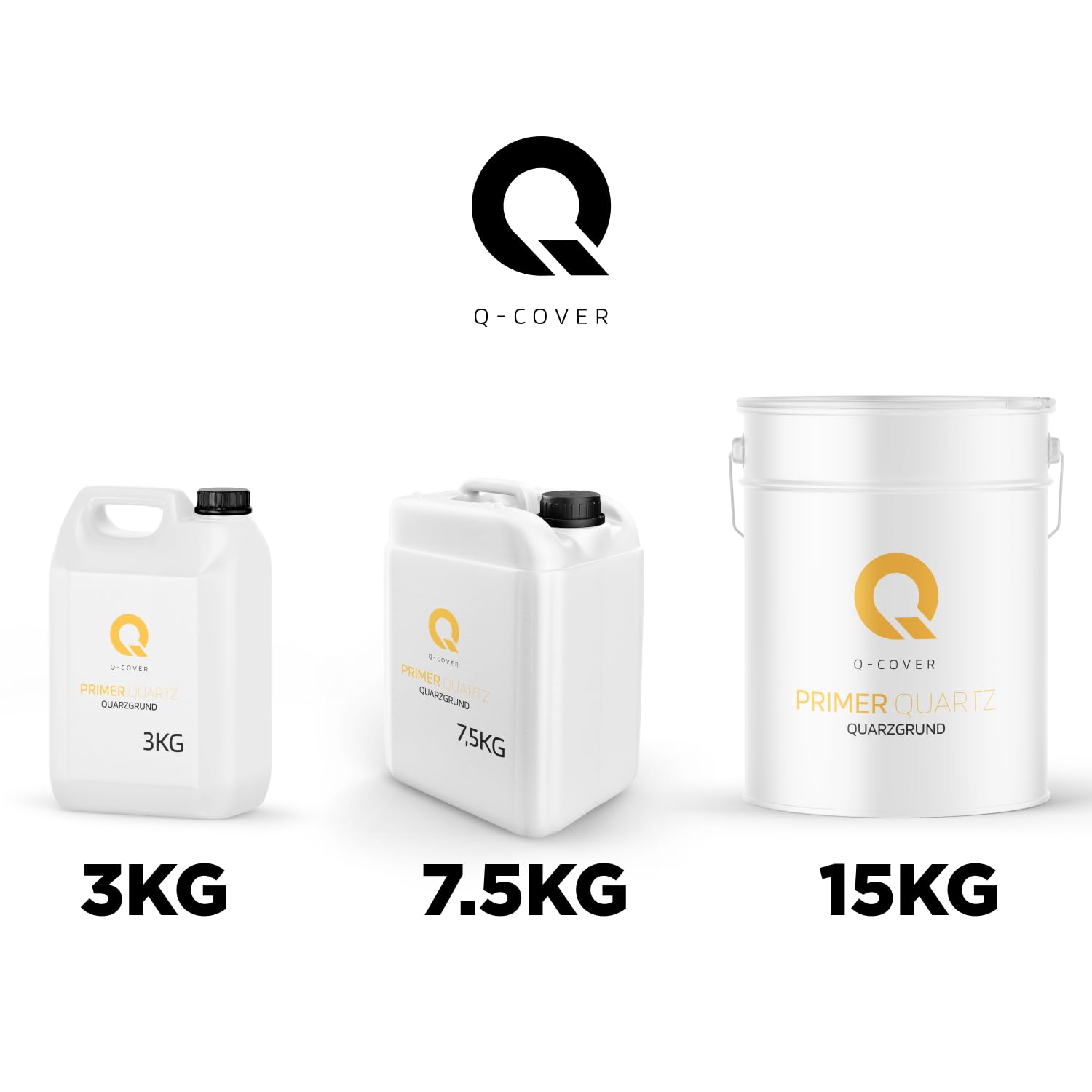 Quarzgrund für Dekorativer Putz mit Mica Dunkelgrau D915 7,5KG | Acrylatdispersion Grundiermittel Innen & Außen für Wände und Decken Grundierung Schutz Mosaikputz ca. 0,3-0,4 KG/m2